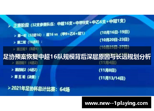 足协预案恢复中超16队规模背后深层原因与长远规划分析